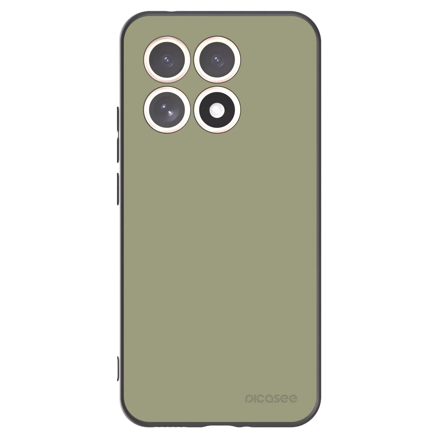 Picasee silikonowe czarne etui na Xiaomi 15T - Dewy Dawn