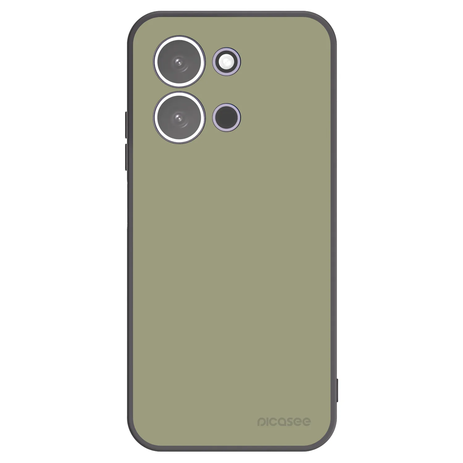Picasee silikonowe czarne etui na Xiaomi Redmi 15C 5G - Dewy Dawn