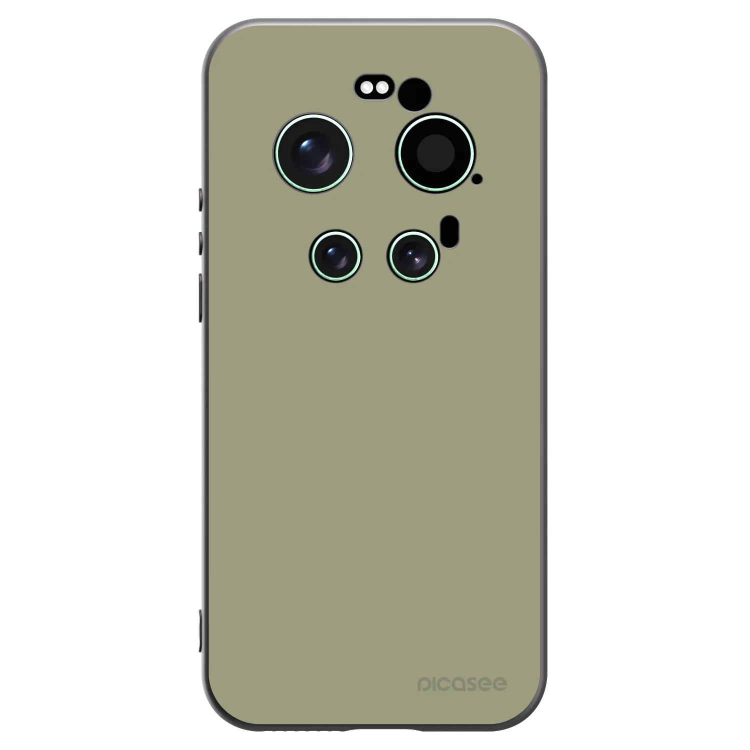 Picasee silikonowe czarne etui na Xiaomi 17 Ultra - Dewy Dawn