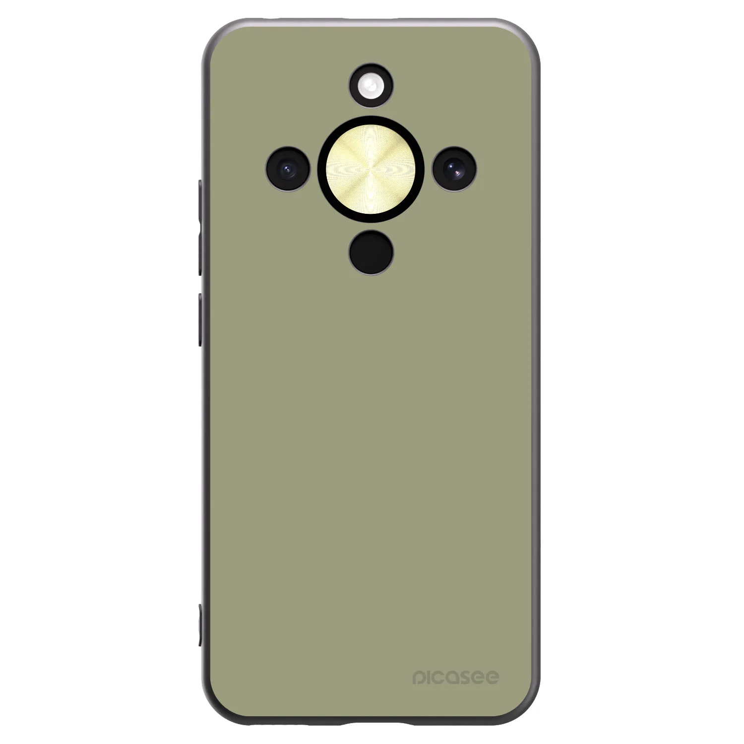 Picasee silikonowe czarne etui na Honor Magic8 Lite 5G - Dewy Dawn