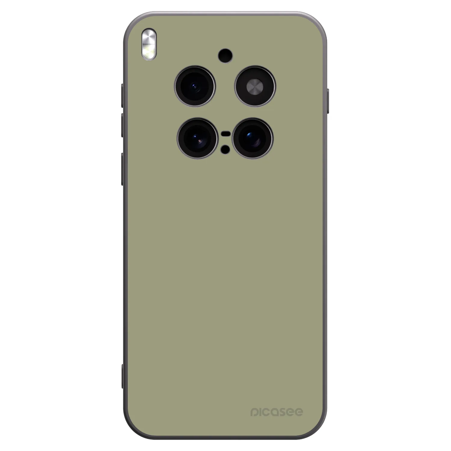 Picasee silikonowe czarne etui na Vivo X300 Pro - Dewy Dawn