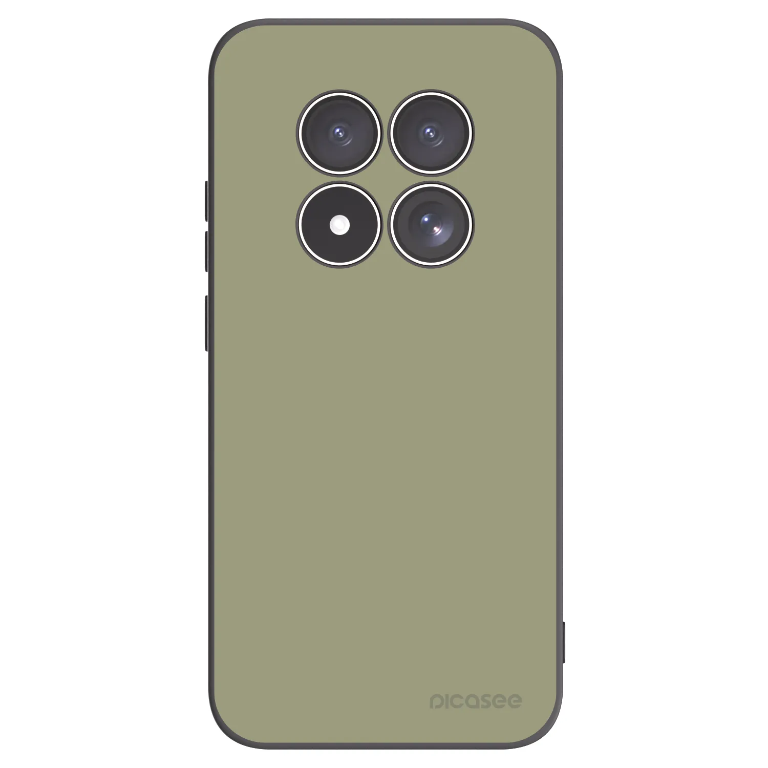 Picasee silikonowe czarne etui na Xiaomi Redmi Note 15 Pro 5G - Dewy Dawn