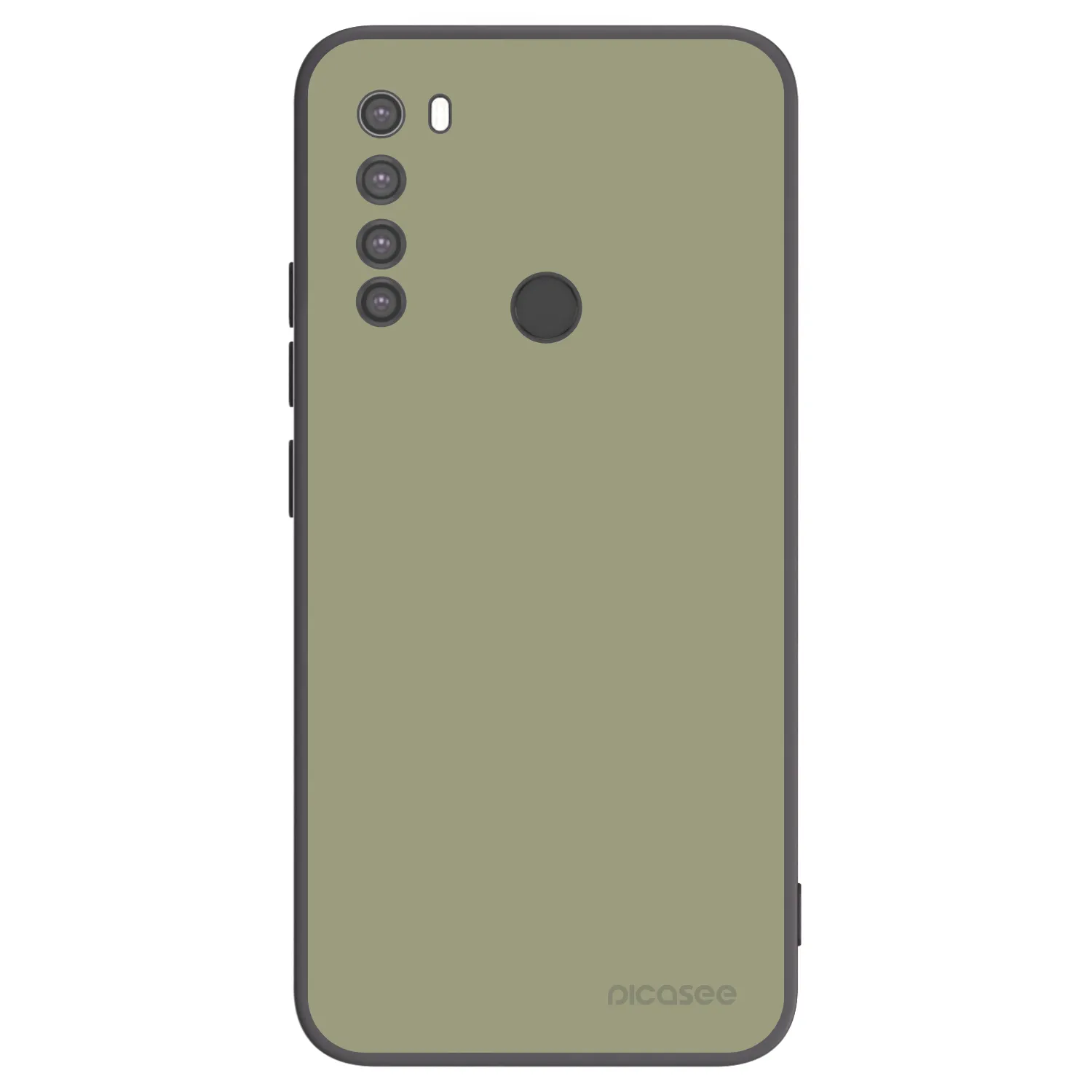 Picasee silikonowe czarne etui na Xiaomi Redmi Note 8 - Dewy Dawn