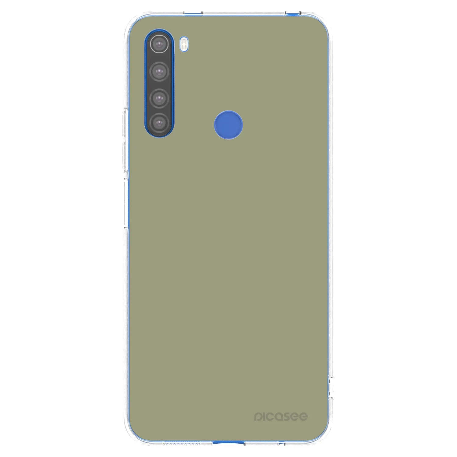 Picasee silikonowe przeźroczyste etui na Xiaomi Redmi Note 8T - Dewy Dawn