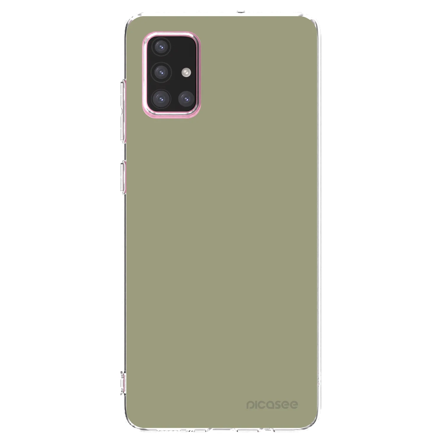 Picasee silikonowe przeźroczyste etui na Samsung Galaxy A71 A715F - Dewy Dawn