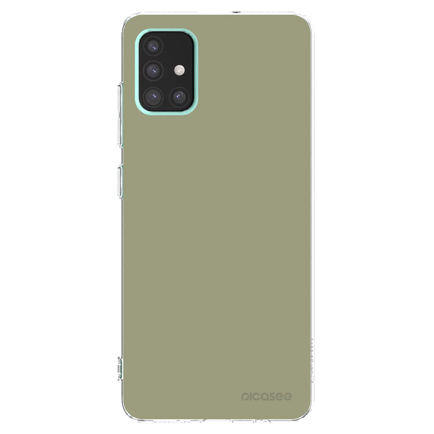 Picasee silikonowe przeźroczyste etui na Samsung Galaxy A51 A515F - Dewy Dawn