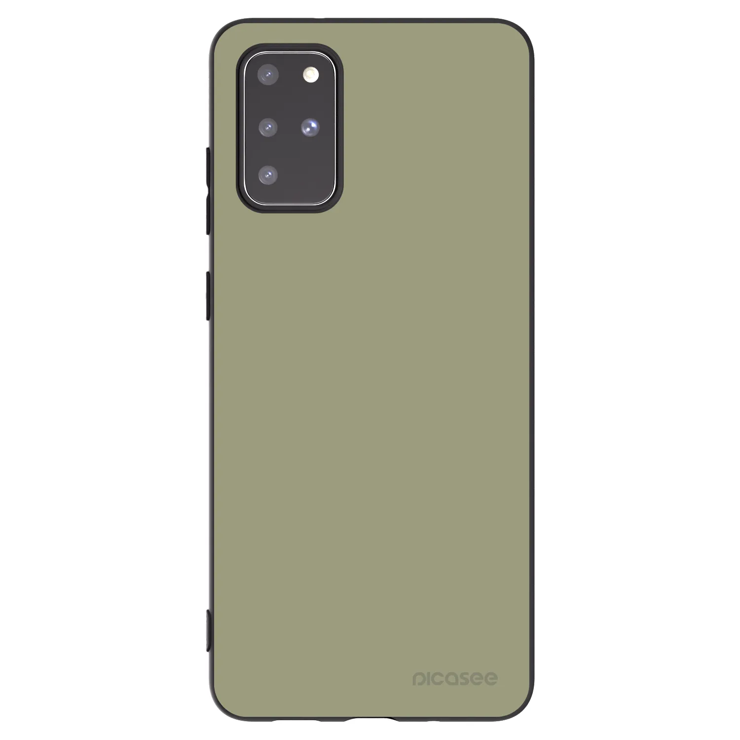 Picasee silikonowe czarne etui na Samsung Galaxy S20+ G985F - Dewy Dawn