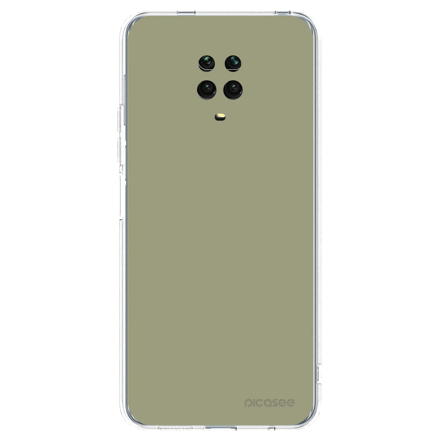 Picasee silikonowe przeźroczyste etui na Xiaomi Redmi Note 9 Pro - Dewy Dawn