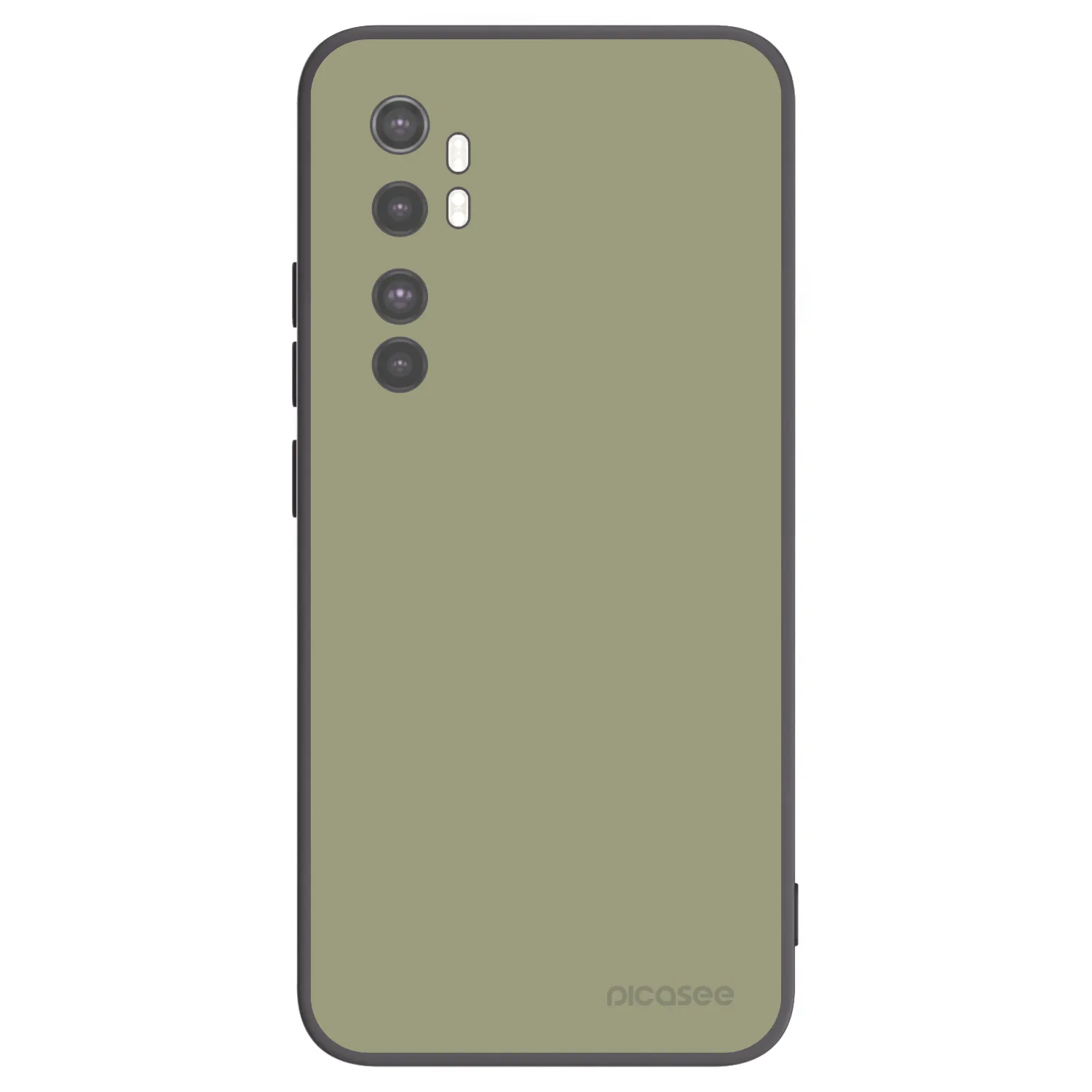 Picasee silikonowe czarne etui na Xiaomi Mi Note 10 Lite - Dewy Dawn