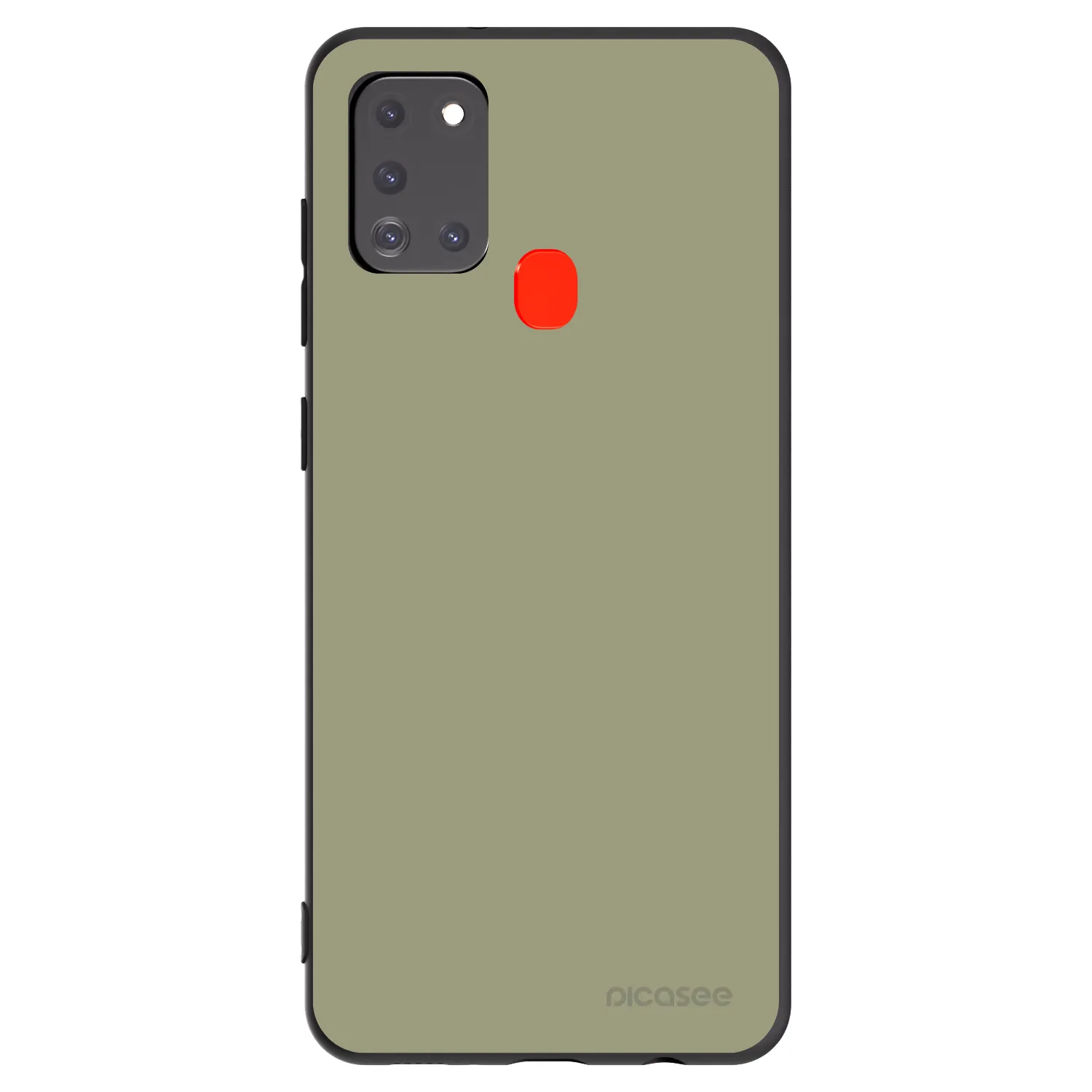 Picasee silikonowe czarne etui na Samsung Galaxy A21s - Dewy Dawn