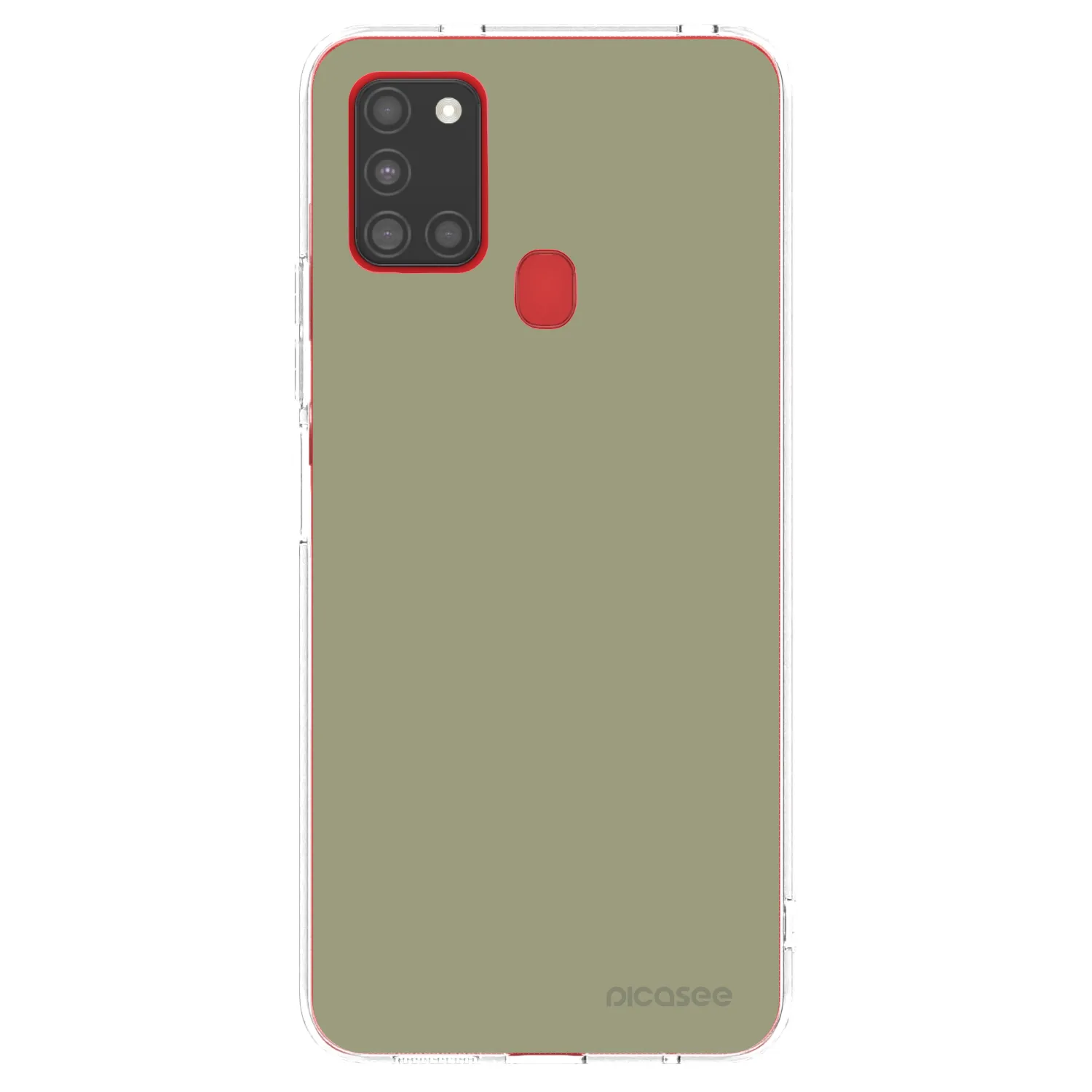 Picasee silikonowe przeźroczyste etui na Samsung Galaxy A21s - Dewy Dawn