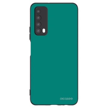 Picasee silikonowe czarne etui na Huawei P Smart 2021 - Emerald Mist