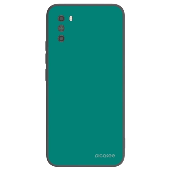 Picasee silikonowe czarne etui na Xiaomi Poco M3 - Emerald Mist