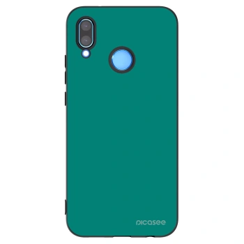 Picasee silikonowe czarne etui na Huawei P20 Lite - Emerald Mist