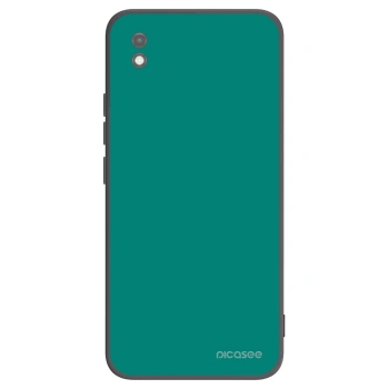 Picasee silikonowe czarne etui na Xiaomi Redmi 9AT - Emerald Mist