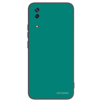 Picasee silikonowe czarne etui na Vivo Y11s - Emerald Mist