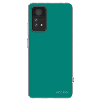 Picasee silikonowe przeźroczyste etui na Xiaomi Redmi Note 11 Pro 5G - Emerald Mist