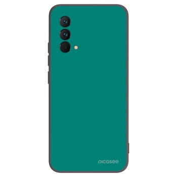 Picasee silikonowe czarne etui na Realme GT Master Edition 5G - Emerald Mist