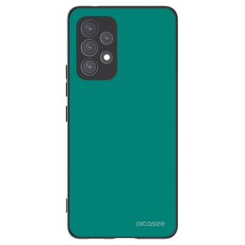 Picasee silikonowe czarne etui na Samsung Galaxy A53 5G A536 - Emerald Mist