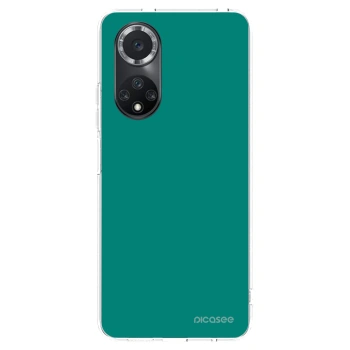 Picasee silikonowe przeźroczyste etui na Huawei Nova 9 SE - Emerald Mist