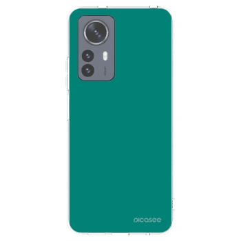 Picasee silikonowe przeźroczyste etui na Xiaomi 12 Pro - Emerald Mist