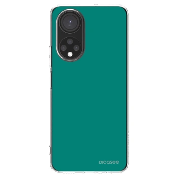 Picasee silikonowe przeźroczyste etui na Honor X7 - Emerald Mist