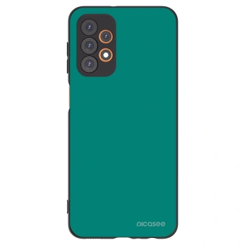 Picasee silikonowe czarne etui na Samsung Galaxy A23 A236B 5G - Emerald Mist