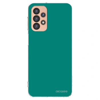 Picasee silikonowe przeźroczyste etui na Samsung Galaxy A23 A236B 5G - Emerald Mist