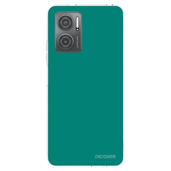 Picasee silikonowe przeźroczyste etui na Xiaomi Redmi 10 5G - Emerald Mist