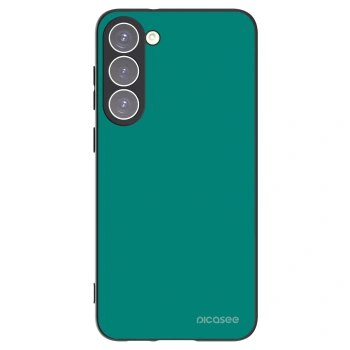 Picasee silikonowe czarne etui na Samsung Galaxy S23+ 5G - Emerald Mist