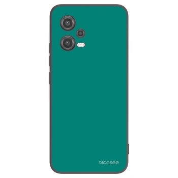 Picasee silikonowe czarne etui na Xiaomi Poco X5 - Emerald Mist