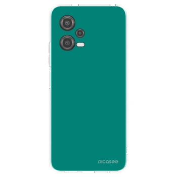 Picasee silikonowe przeźroczyste etui na Xiaomi Poco X5 - Emerald Mist