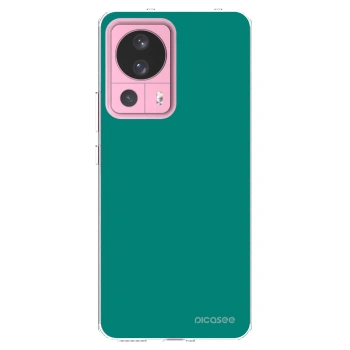 Picasee silikonowe przeźroczyste etui na Xiaomi 13 Lite - Emerald Mist