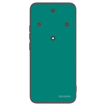 Picasee silikonowe czarne etui na Honor Magic5 Lite 5G - Emerald Mist