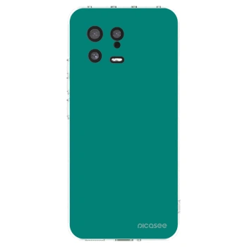 Picasee silikonowe przeźroczyste etui na Xiaomi 13 - Emerald Mist