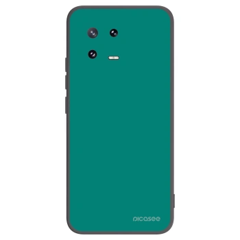 Picasee silikonowe czarne etui na Xiaomi 13 Pro - Emerald Mist
