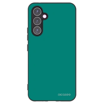 Picasee silikonowe czarne etui na Samsung Galaxy A54 5G A546B - Emerald Mist