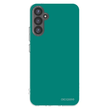 Picasee silikonowe przeźroczyste etui na Samsung Galaxy A34 5G A346B - Emerald Mist
