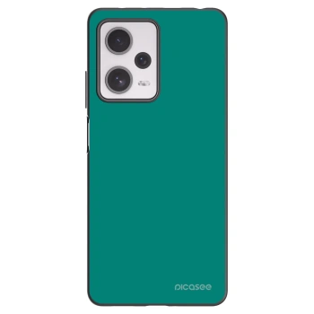 Picasee silikonowe czarne etui na Xiaomi Redmi Note 12 Pro+ 5G - Emerald Mist