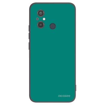 Picasee silikonowe czarne etui na Xiaomi Redmi 12C - Emerald Mist