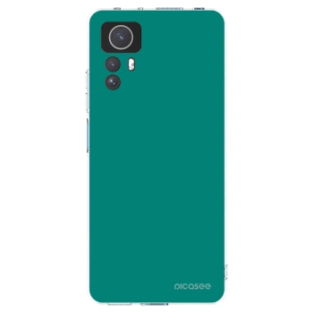 Picasee silikonowe przeźroczyste etui na Xiaomi Redmi Note 12S - Emerald Mist