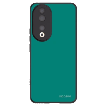 Picasee silikonowe czarne etui na Honor 90 5G - Emerald Mist