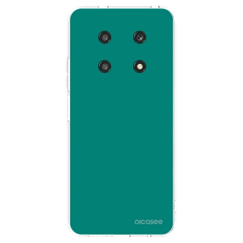 Picasee silikonowe przeźroczyste etui na Honor Magic4 Lite 5G - Emerald Mist