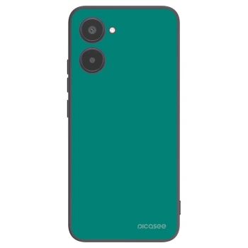 Picasee silikonowe czarne etui na Realme 10 4G - Emerald Mist