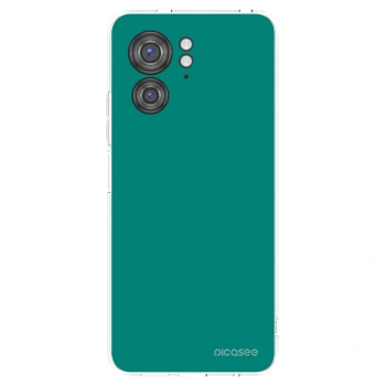 Picasee silikonowe przeźroczyste etui na Motorola Edge 40 - Emerald Mist