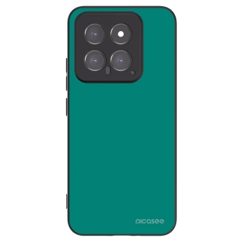 Picasee silikonowe czarne etui na Xiaomi 14 - Emerald Mist