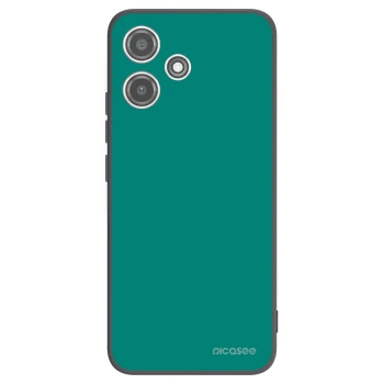 Picasee silikonowe czarne etui na Xiaomi Redmi 12 5G - Emerald Mist