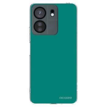 Picasee silikonowe przeźroczyste etui na Xiaomi Redmi 13C 4G - Emerald Mist