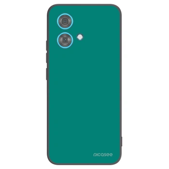 Picasee silikonowe czarne etui na Motorola Edge 40 Neo - Emerald Mist