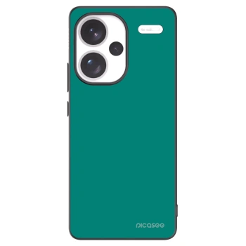 Picasee silikonowe czarne etui na Xiaomi Redmi Note 13 Pro+ 5G - Emerald Mist